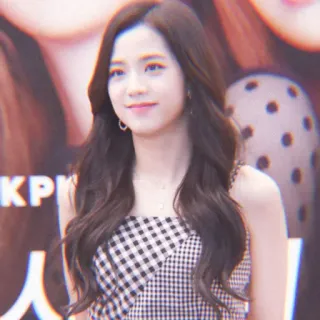 🍭 Jisoo kpop, sängerin, promi, frau, musik, blackpink telegram sticker