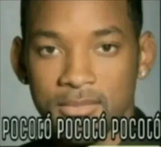 🇧🇷 Will Smith POCOTÓ POCOTÓ POCOTÓ Mème, Drôle, Portrait, Célébrité, Visage telegram sticker