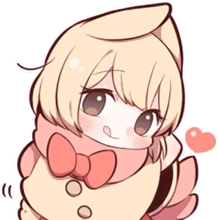 😋 만화, 귀여운, 애니메이션, 카와이, 만화, 치비, 스티커 telegram sticker
