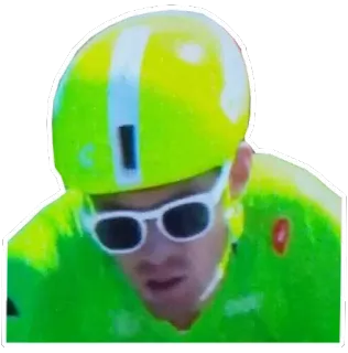 🕶 骑自行车者, 自行车, 运动员, 头盔, 运动 telegram sticker