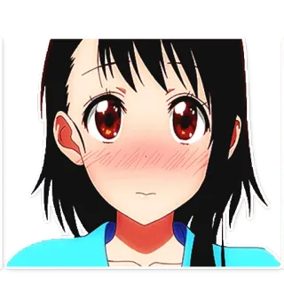 😳 Anime, Garota, Adesivo, Desenho animado, Fofo telegram sticker