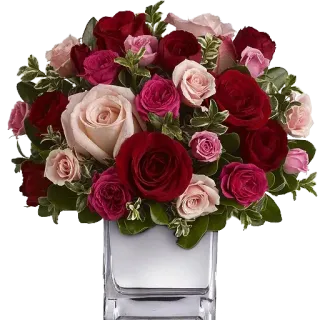 💐 ดอกไม้, ดอกกุหลาบ, ช่อดอกไม้, การจัดดอกไม้, ของขวัญ, ความรัก, ความโรแมนติก whatsapp sticker