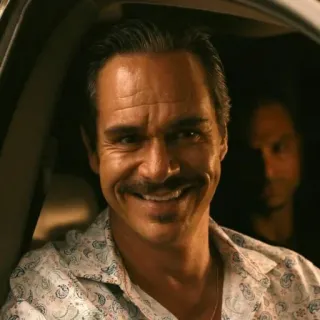 ⚖️ Lalo Salamanca Better Call Saul villain, criminal, smile, car, television telegram sticker
