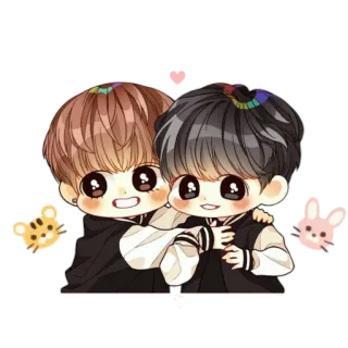 🍄 Dibujos animados, Mono, Anime, Personajes, Pegatina whatsapp sticker