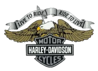 🏍 LIVE TO RIDE... RIDE TO LIVE Harley-Davidson, Motos, Aigle, Motard, Logo, Vivre pour rouler, Rouler pour vivre whatsapp sticker