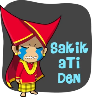 😤 Sakit aTi DeN telegram sticker