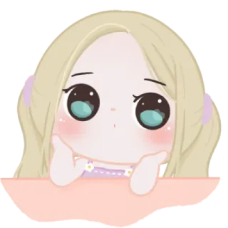 🍬 lindo, chica, dibujos animados, kawaii, chibi, pastel, adorable telegram sticker