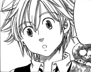 😕 Meliodas Seven Deadly Sins anime, manga, meliodas, seven deadly sins, character telegram sticker