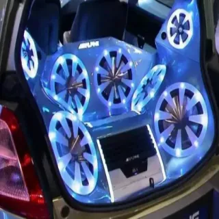🔊 ALPINE 车载音响, 扬声器, 音响系统, 定制汽车, 汽车改装 telegram sticker