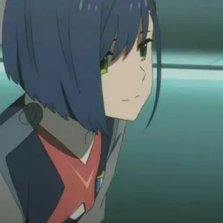 ✨ Ichigo Darling in the Franxx 动漫, 卡通, 角色, 女孩, 莓, Darling in the Franxx telegram sticker