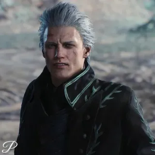 🗡 Vergil Devil May Cry vergil, devil may cry, anime, video game, character telegram sticker