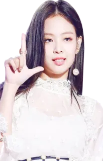 ☝️ Jennie Jennie, Kpop, penyanyi, idola, selebriti, perempuan, penampil telegram sticker