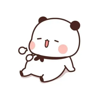 🤕 Panda, Carino, Cartone animato, Pigro, Animale telegram sticker