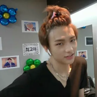 🍕 최고야 韓国, 有名人, 人, 男性, 髪, ヘアスタイル whatsapp sticker