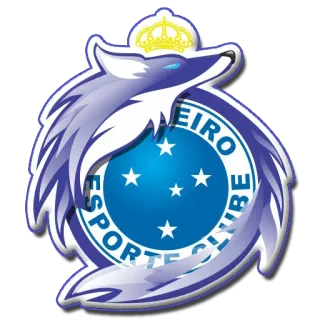 ⚽ CRUZEIRO ESPORTE CLUBE Cruzeiro, sepak bola, sepak bola, klub, olahraga, Brasil, logo, tim telegram sticker