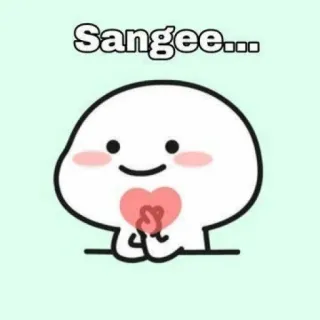 ❤️ Sangee... telegram sticker