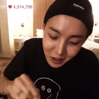 ⭐️ Supreme 韩流, J-Hope, 偶像, 歌手, 音乐, 人物 telegram sticker