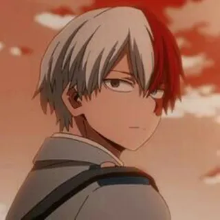 🇨🇦 Shoto Todoroki My Hero Academia Anime, My Hero Academia, Shoto Todoroki, Manga, Fanart telegram sticker