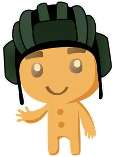 Печенька / Cookie stickers telegram stickers