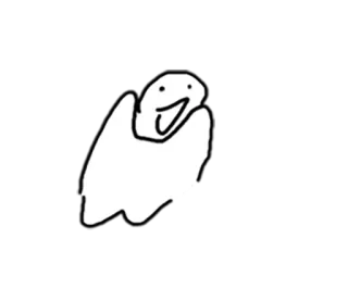 😃 Geist, Zeichnung, gruselig, Cartoon, niedlich whatsapp sticker