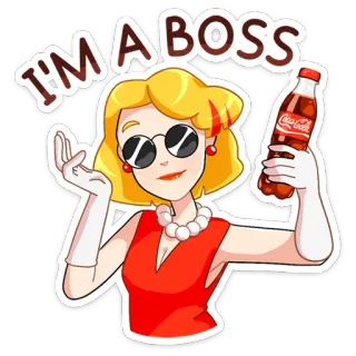 Мир Музыки от Coca-Cola @tgsticker whatsapp stickers
