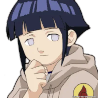 🤭 Hinata Hyuga Naruto 히나타, 나루토, 애니, 만화, 닌자, 휴우가, 스티커 telegram sticker