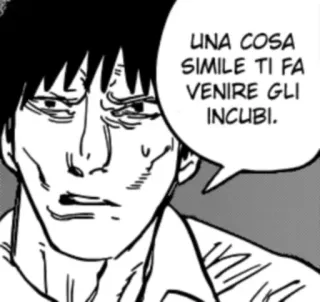 😳 UNA COSA
SIMILE TI FA
VENIRE GLI
INCUBI. anime, manga, italiano, texto, cara whatsapp sticker