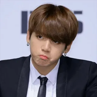 🖤 Jungkook Kpop, BTS, cantante, artista, coreano, celebrità telegram sticker