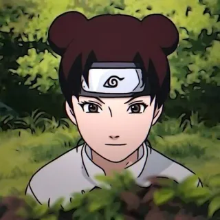 🎋 Tenten Naruto 텐텐, 나루토, 애니메이션, 닌자, 캐릭터 telegram sticker