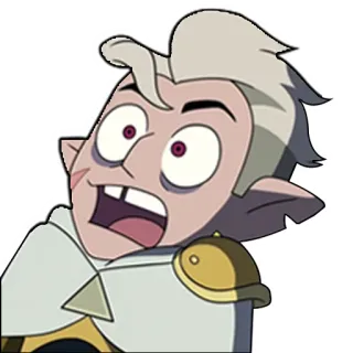 😱 Hunter The Owl House dibujos animados, animación, personaje, cazador, The Owl House telegram sticker