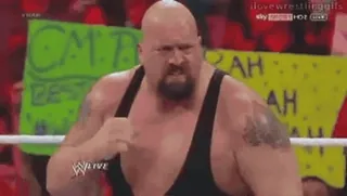 🤼♂️ Big Show WWE Wrestling, Sport, Atleta, Arrabbiato telegram sticker
