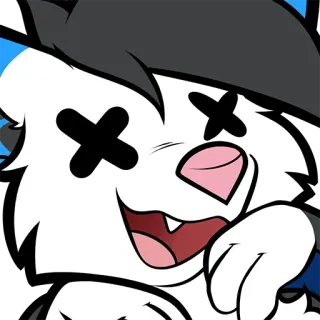 😵 Cartone animato, Personaggio, Animale, Kawaii, Sticker telegram sticker