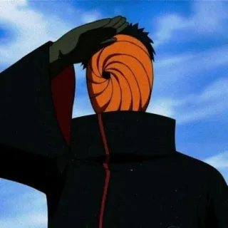 🍭 Tobi Naruto anime, naruto, tobi, mask, character, villain telegram sticker