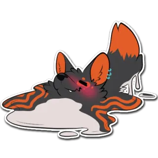 🥴 fox telegram sticker
