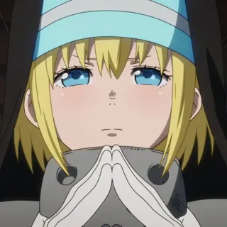 🔥 Iris Fire Force Anime, Garota, Personagem, Fofo, Fire Force, Iris telegram sticker