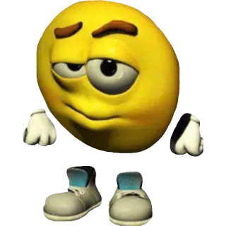 😡 이모티콘, 노란색, 만화, 짜증, 캐릭터 telegram sticker