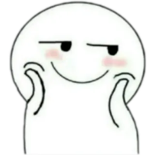 😛 emoji, cute, happy, cartoon, face, drawing telegram sticker