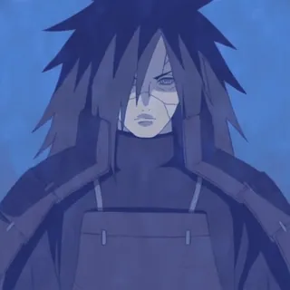 🌑 Madara Uchiha Naruto Anime, Ninja, Manga, Böse, Bösewicht, Uchiha, Madara telegram sticker