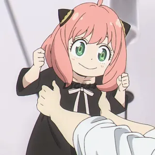🏆 Anya Forger Spy x Family anime, spy x family, anya forger, carino, cartoni animati telegram sticker