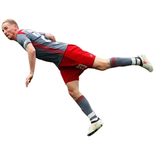 🛫 サッカー, スポーツ, アスリート, 選手, アクション telegram sticker