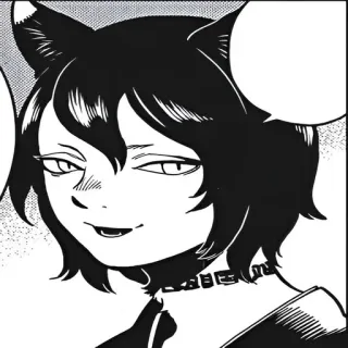 😼 Nero Black Clover telegram sticker