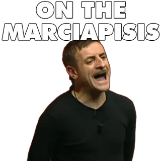 🚶‍♂️ ON THE MARCIAPISIS whatsapp sticker