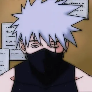 😶 Kakashi Hatake Naruto 卡卡西, 火影忍者, 动漫, 漫画, 忍者, 卡通, 旗木卡卡西 telegram sticker