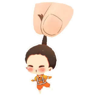 😑 귀여운, 만화, 어린이, 장난기, 디지털 아트, 그림 telegram sticker