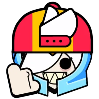 🤙 中指, 卡通, 手势, 冒犯 telegram sticker