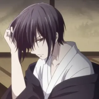 🕸 Yuki Sohma Fruits Basket Anime, Manga, Fruits Basket, Yuki Sohma, Bishonen telegram sticker