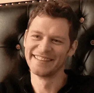 😁 person, man, smiling, portrait, happy telegram sticker