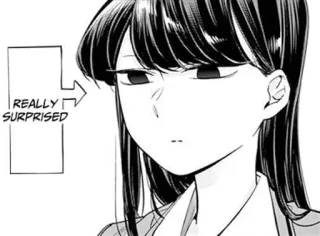 😑 REALLY SURPRISED Anime, Mangá, Expressão, Sério, Surpreso whatsapp sticker