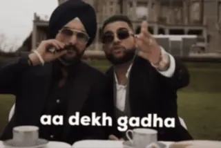 🌟 aa dekh gadha telegram sticker