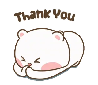 Puffy Bear & Rabbit @Stickersey whatsapp stickers